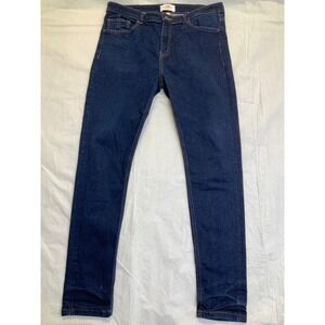 Lee Cooper Jeans Men's W36 L30 Relaxed Fit Straight Leg Blue British Denim